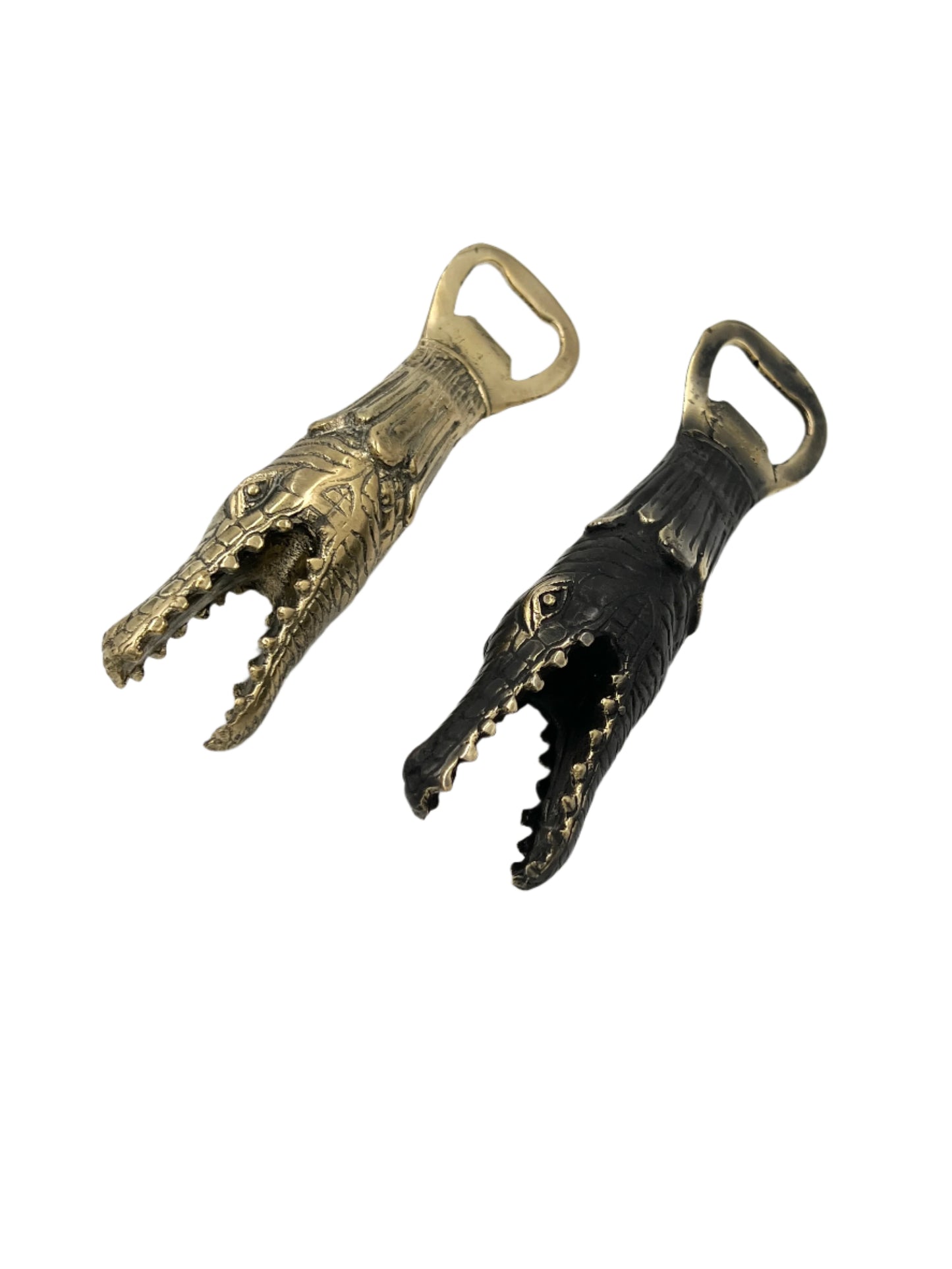 Bronze Aligator Bottler Openers