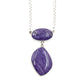 Sterling Silver Charoite Necklaces