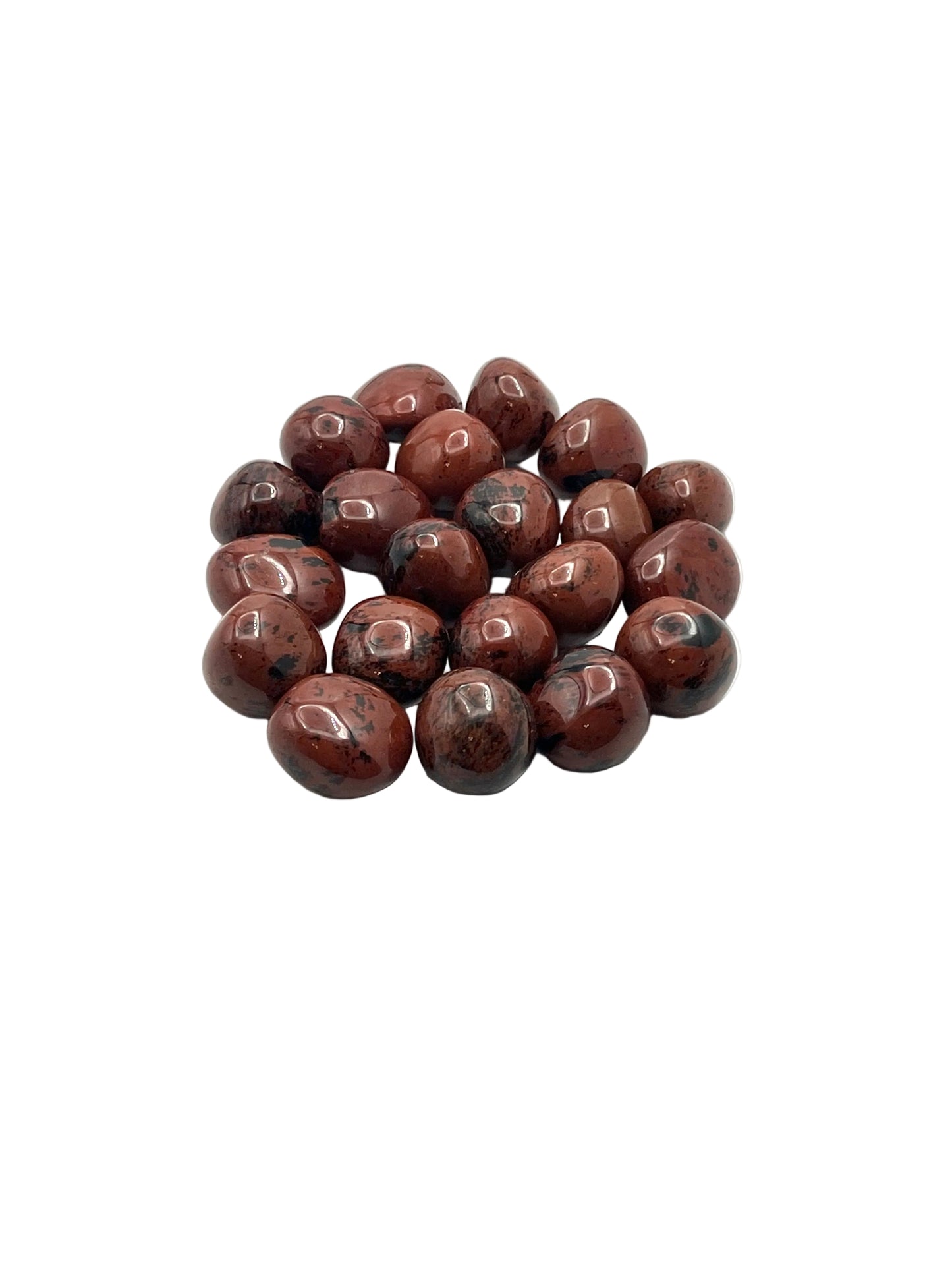 Mahogany Obsidian Tumbled Nuggets
