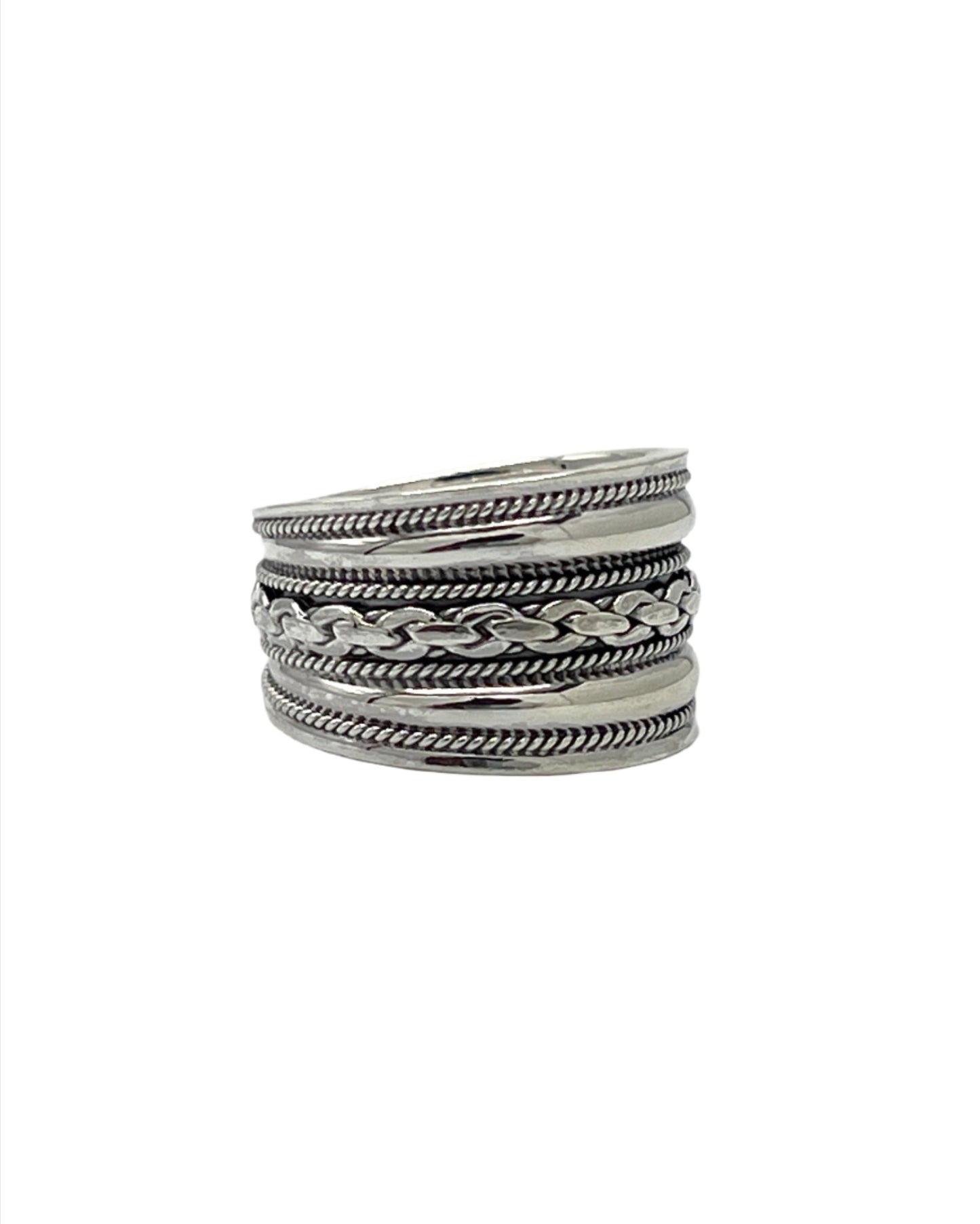 Sterling Silver Braided Ring