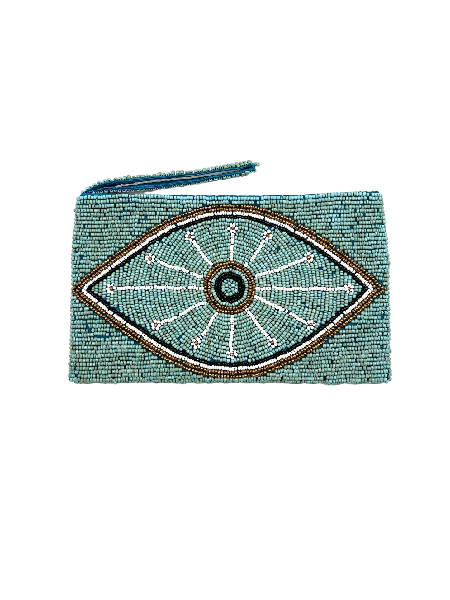 Beaded Evil Eye Purse