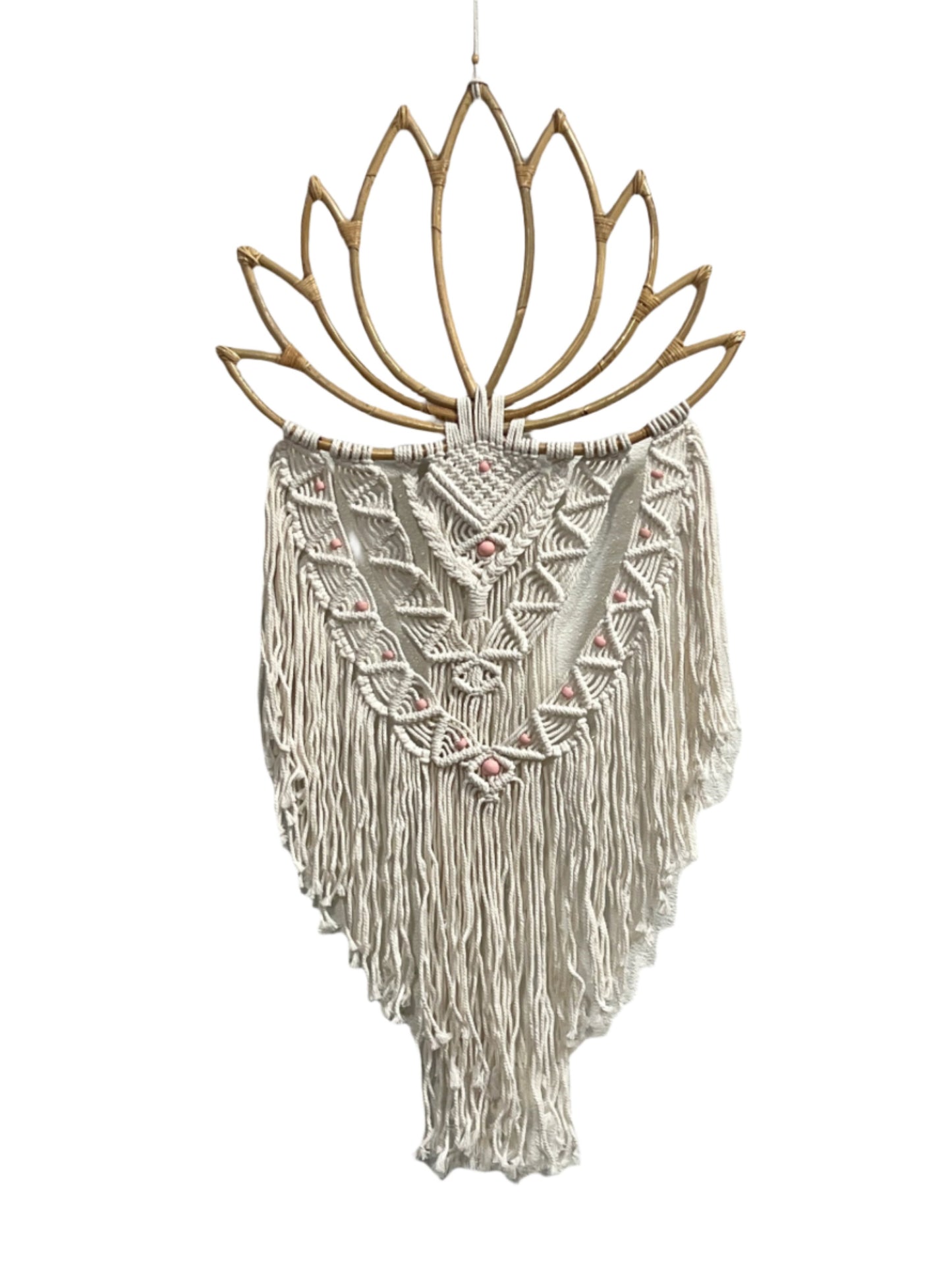 Lotus Macramé Dream Catcher