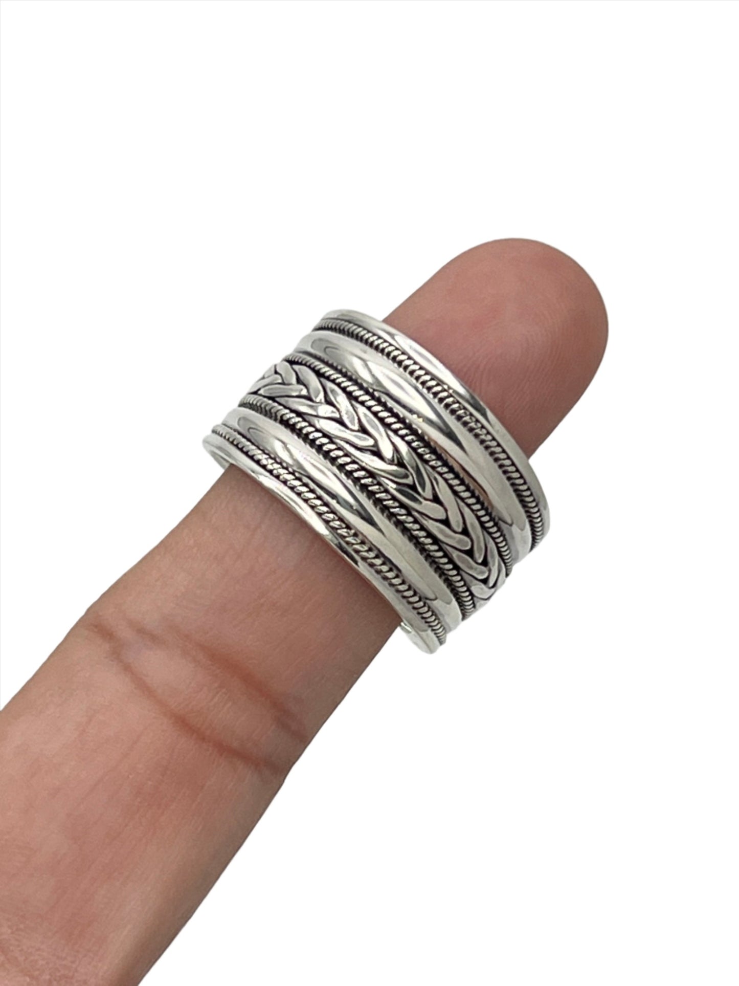 Sterling Silver Braided Ring