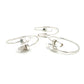 Clear Quartz Double Point Bracelet