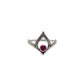 Crown Gemstone Rings