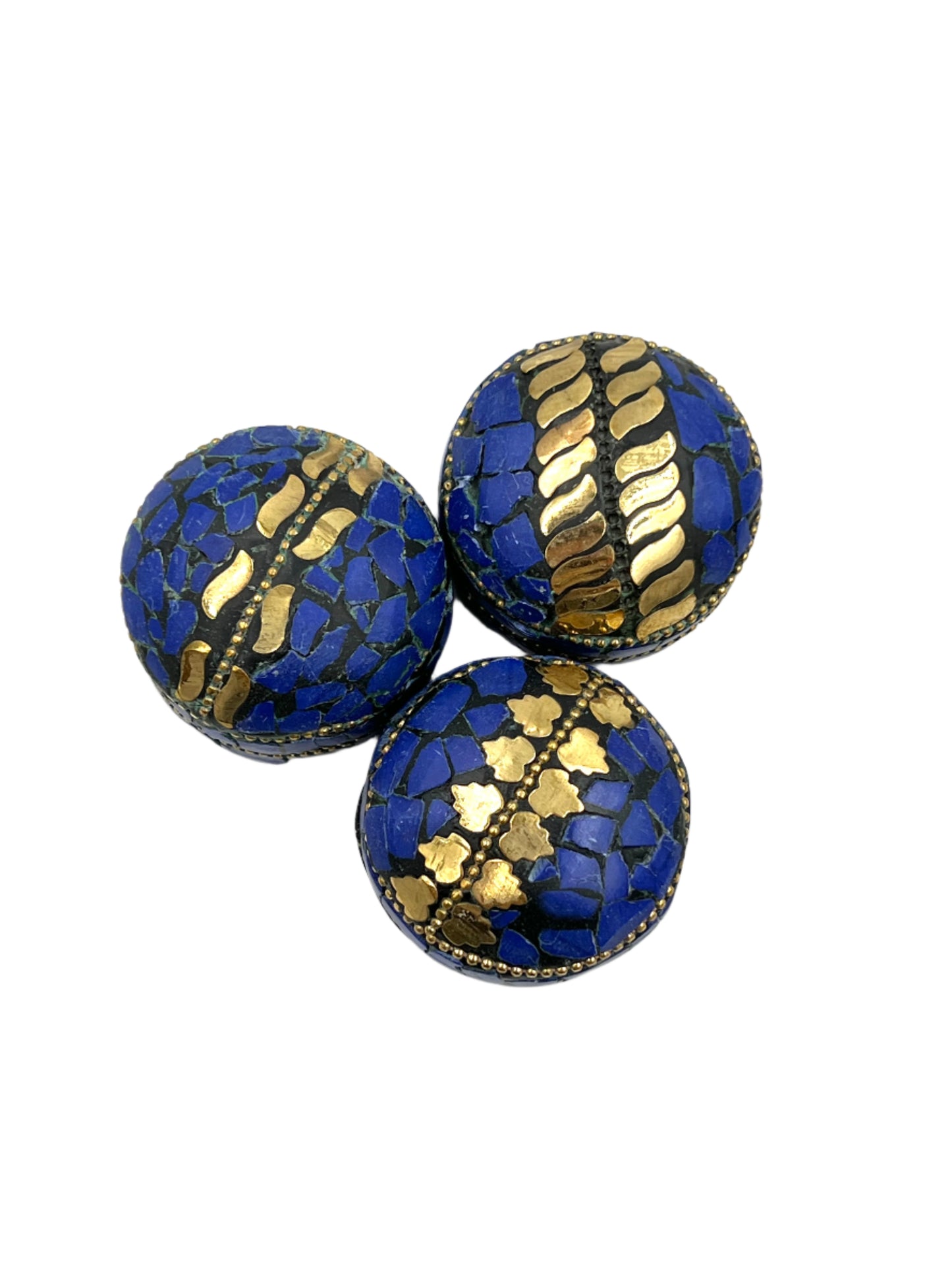 Mini Mosaic Indian Handmade Metal Jewelry Tin