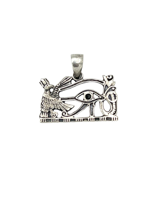 Silver Eye of Horus Pendant
