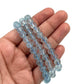 Blue Topaz Beaded Bracelets
