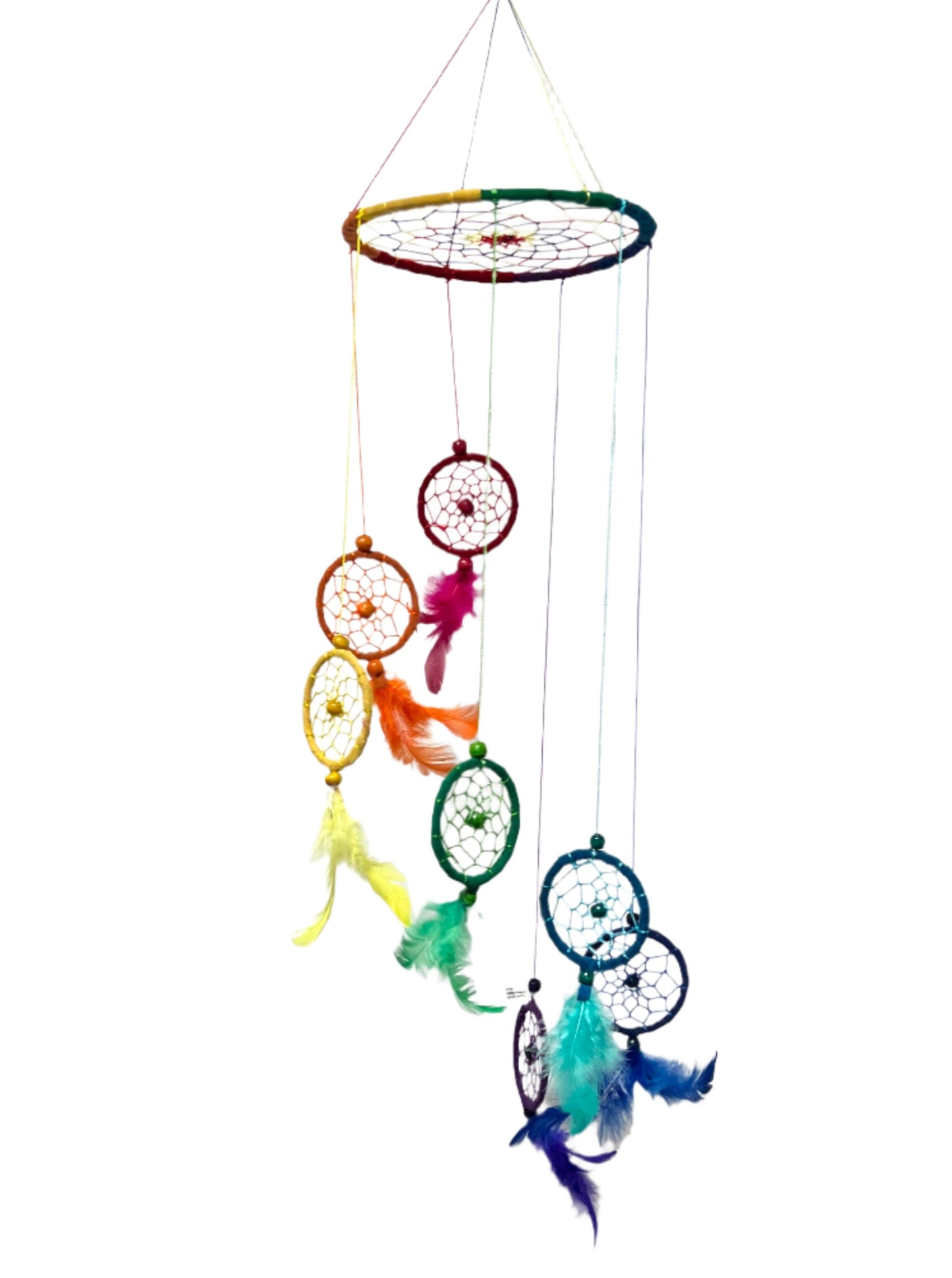 Dream Catcher Rainbow Mobile