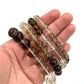 Smoky Quartz & Clear Quartz Stretchy Bracelets
