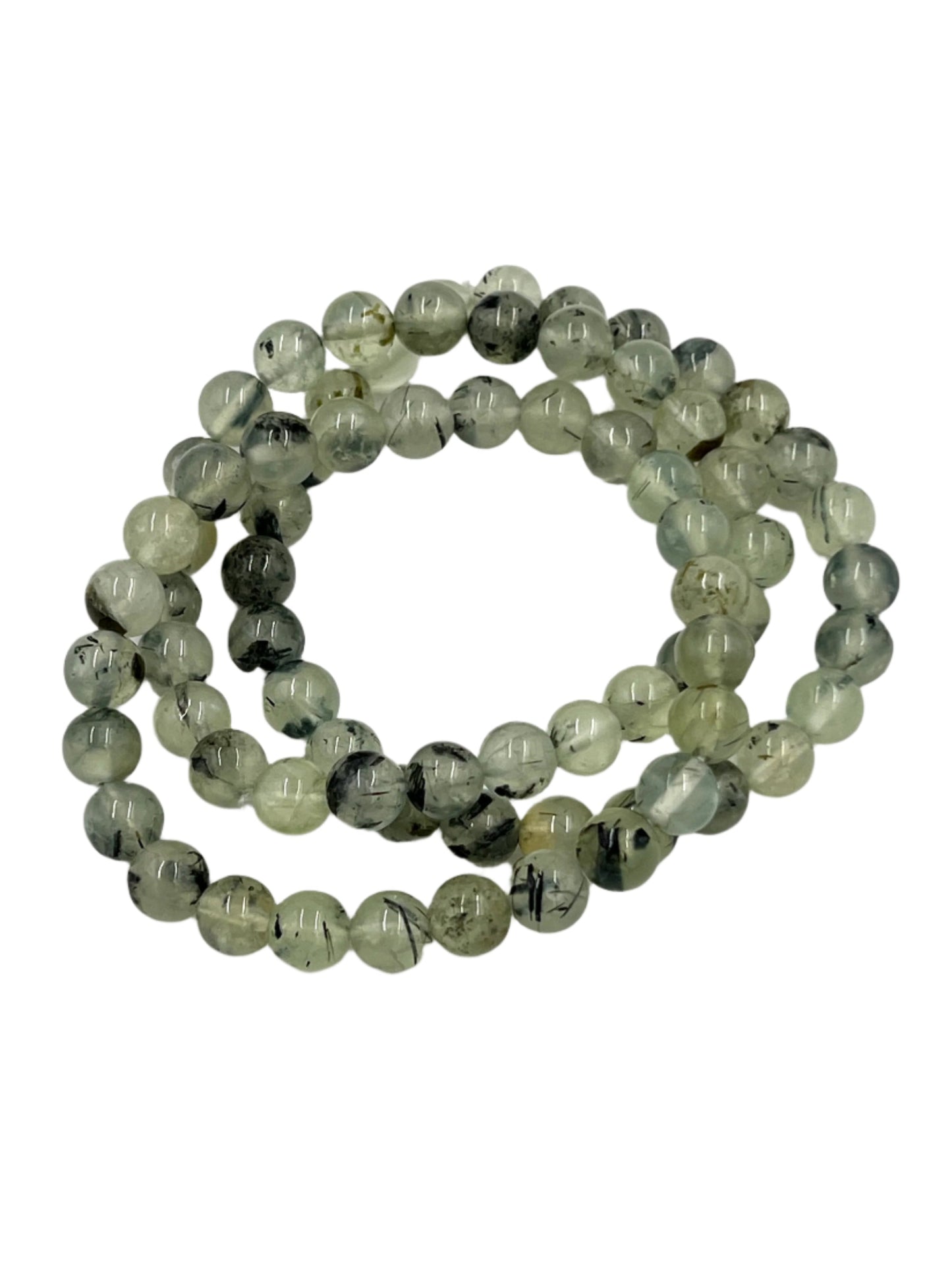 Prehnite & Epidote Stretchy Bracelets