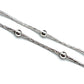 Sterling Silver Thai Ball Chain Anklets