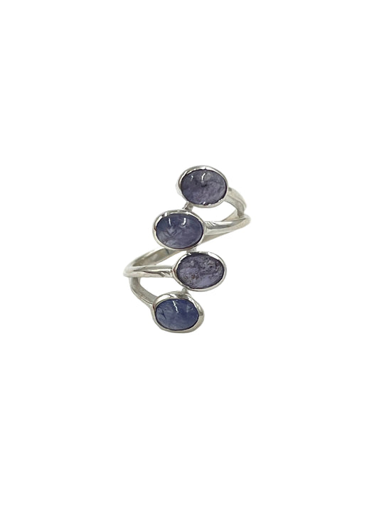 Multi Tanzanite Wrap Ring