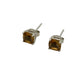 Silver Zultanite Square Studs