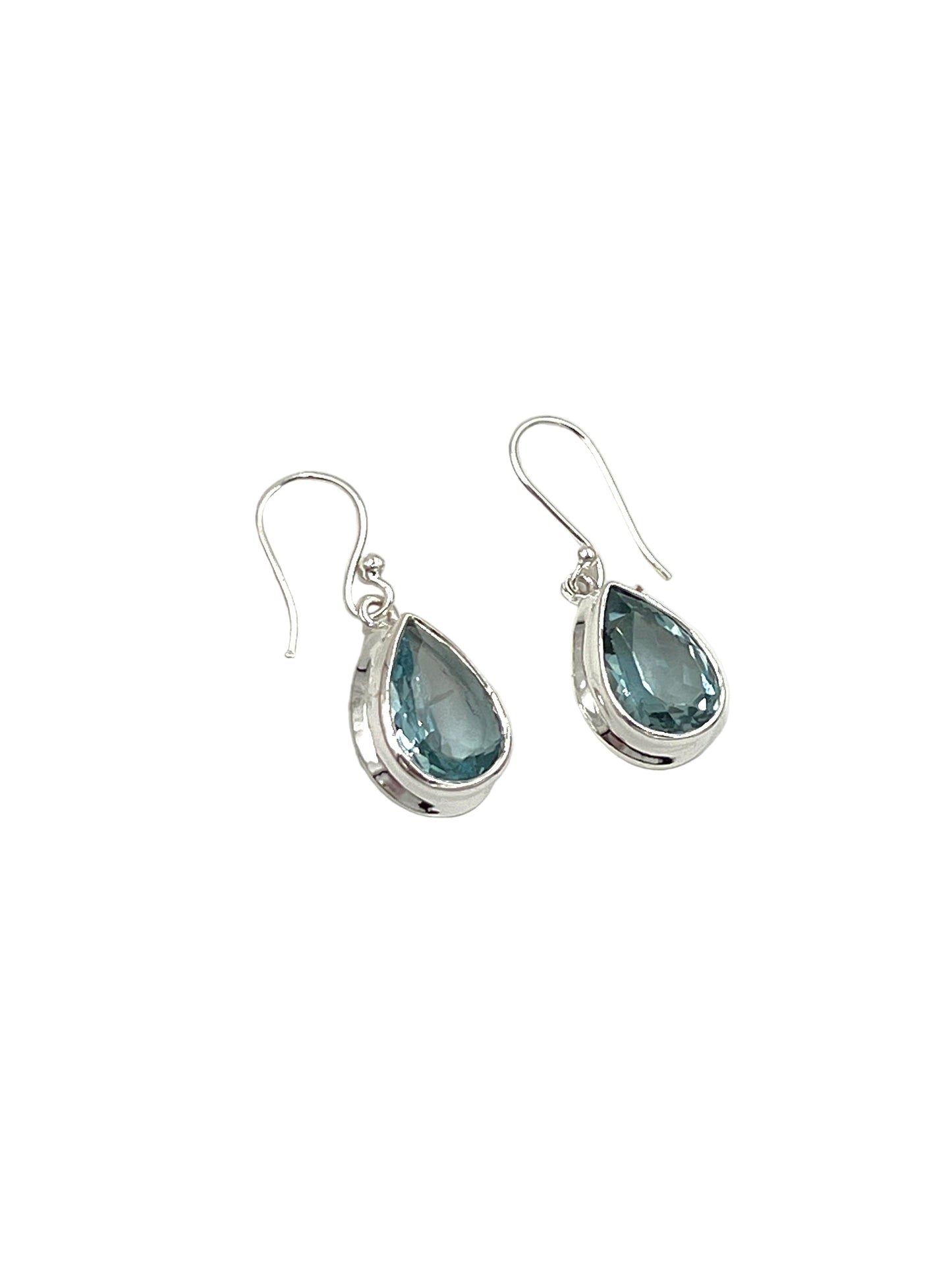 Blue Topaz Earrings