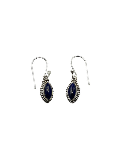Small Marquise Gemstone Earrings