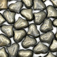 Pyrite Puffy Hearts