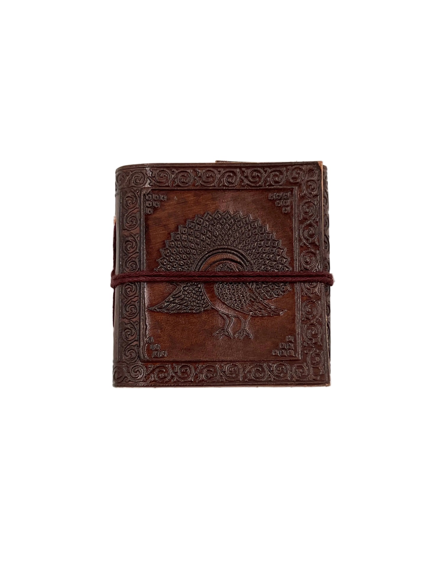 Mini Camel Leather Journal