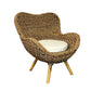 Seagrass & Banana Leaf Cushion Chairs