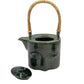 Emerald Buddha Face Tea Pot Set