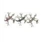 Sterling Silver Shell Lizard Ring