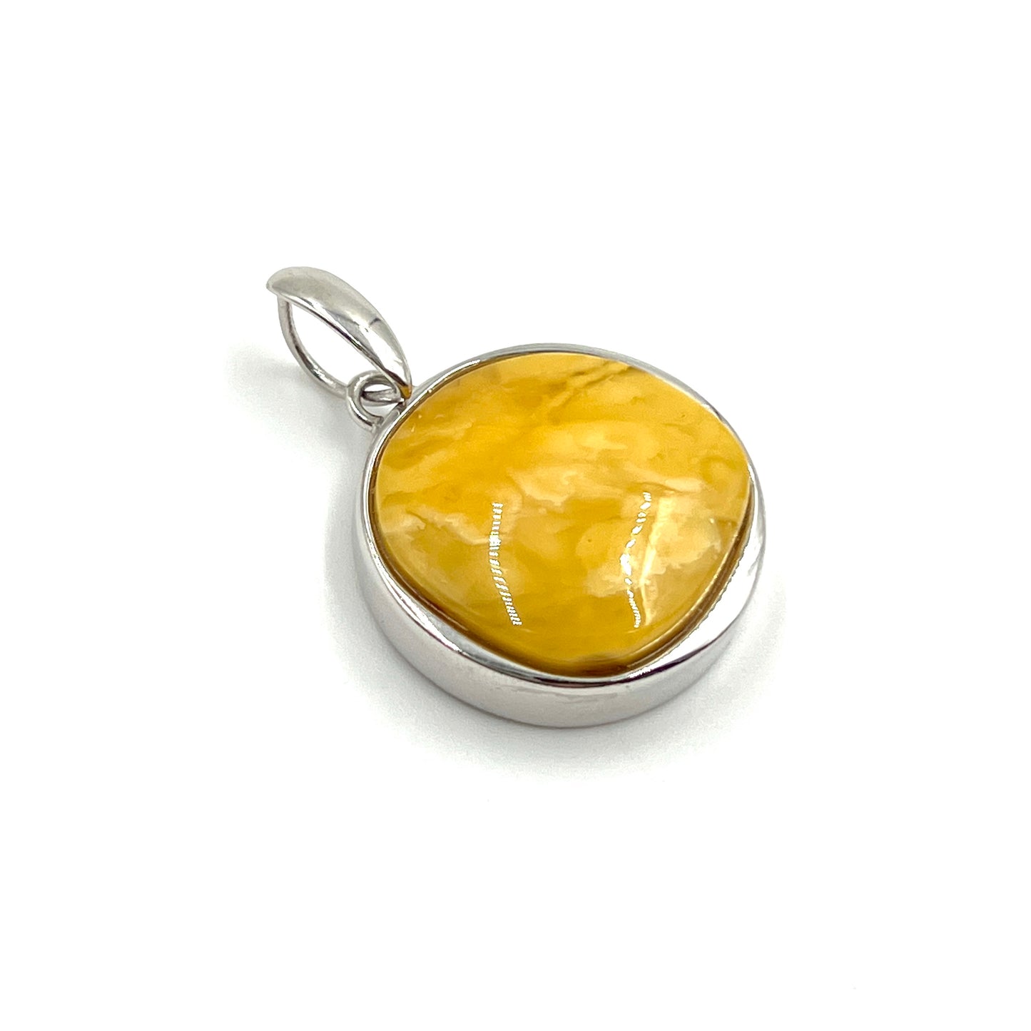 Butterscotch Amber Freeform Pendants