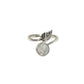 Leaf Moonstone Ring