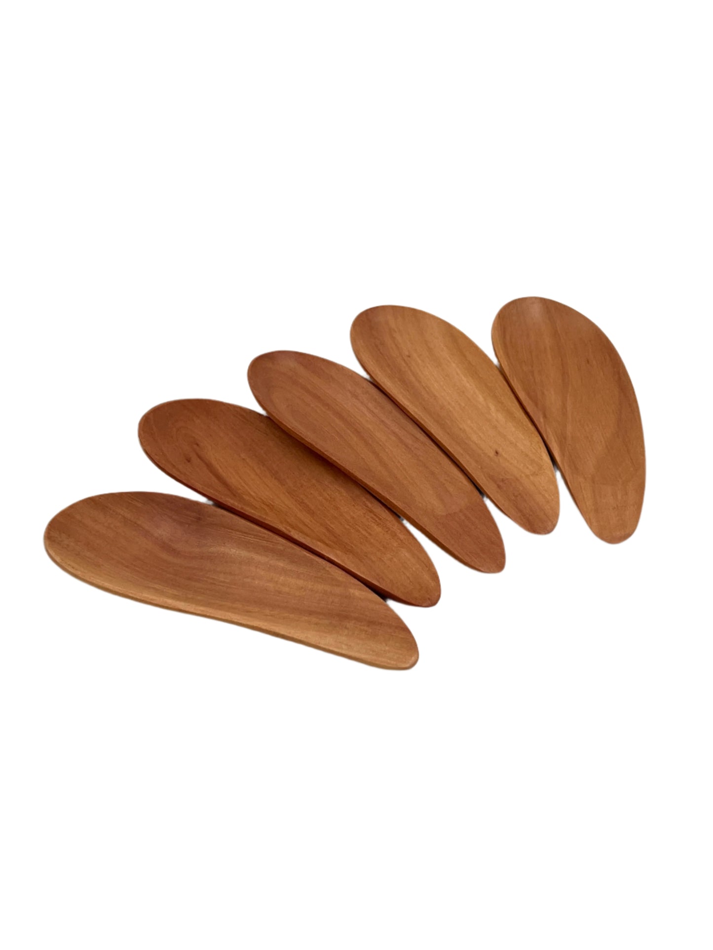 Teak Mini Condiment Spoon Sets