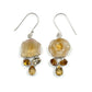 Sterling Silver Citrine Earrings