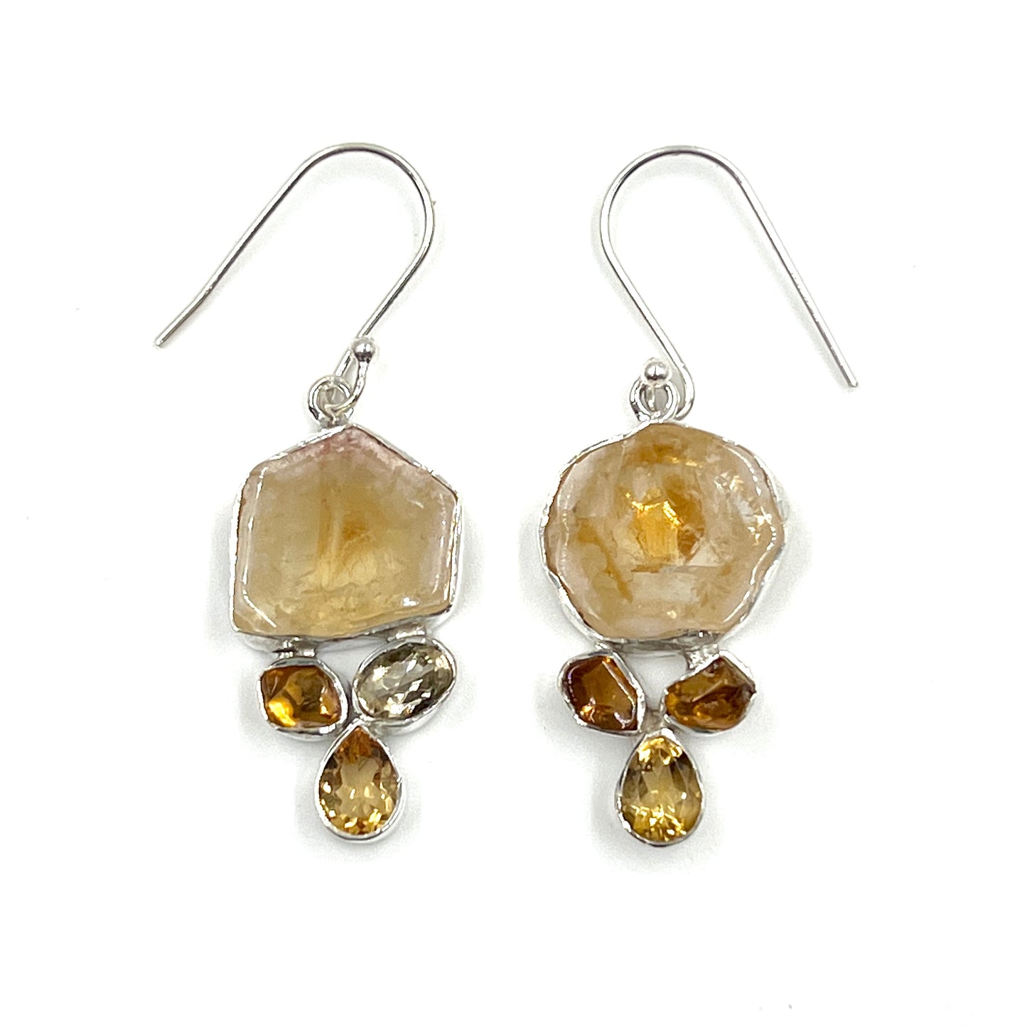 Sterling Silver Citrine Earrings