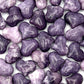 Lepidolite Puffy Hearts
