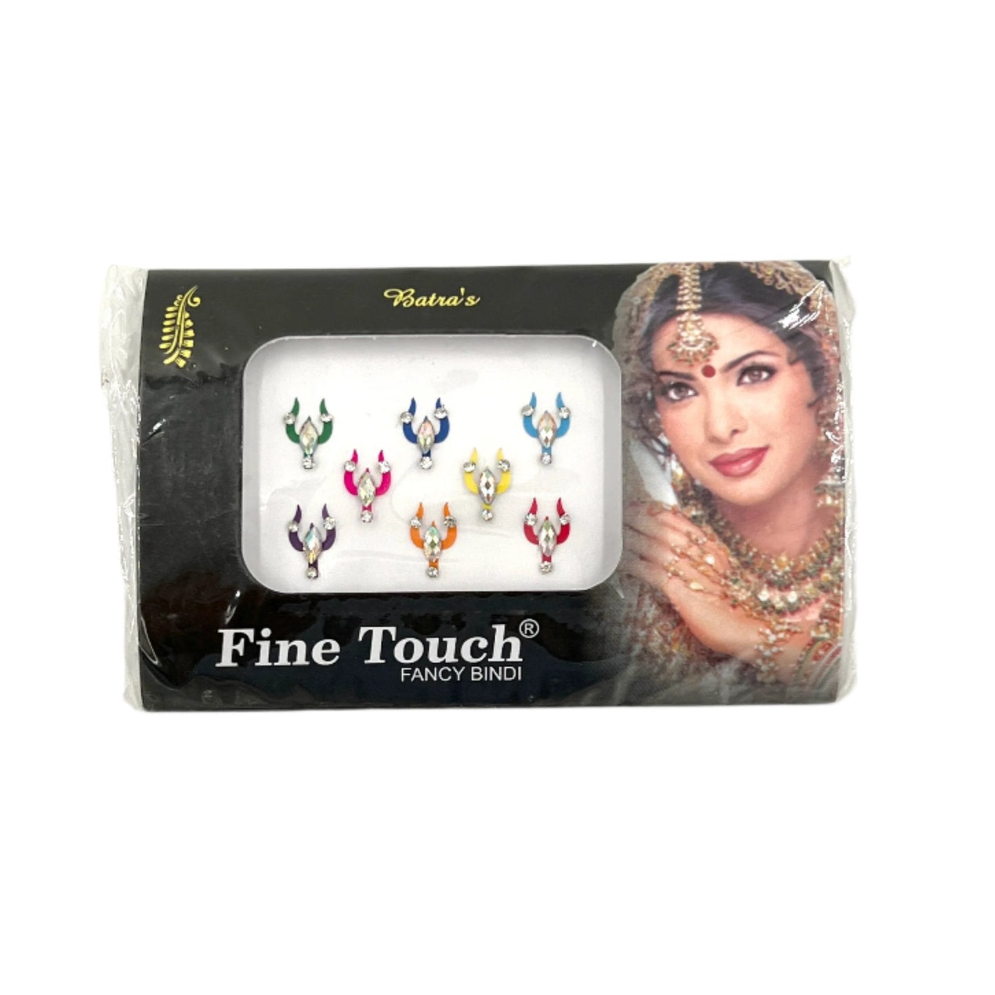 Stick on Trident Rhinestone Bindi