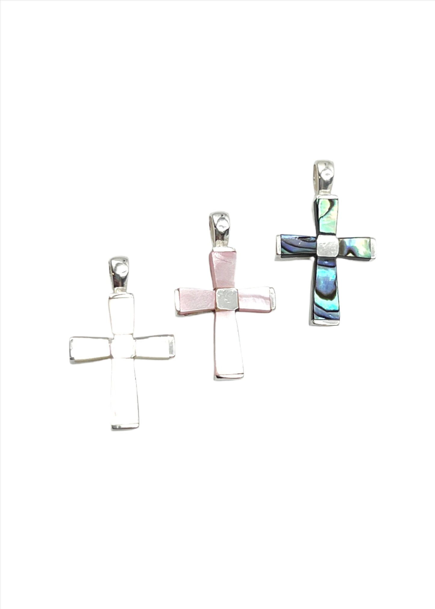 Shell Cross Pendants