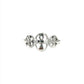 Sterling Silver Framed Triple Ankh Ring