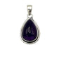 Sterling Silver Teardrop Amethyst Pendants