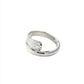 Sterling Silver Hammered Wrap Ring
