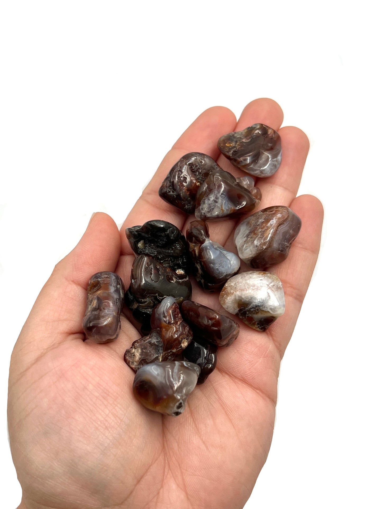Mexican Fire Agate Tumbles