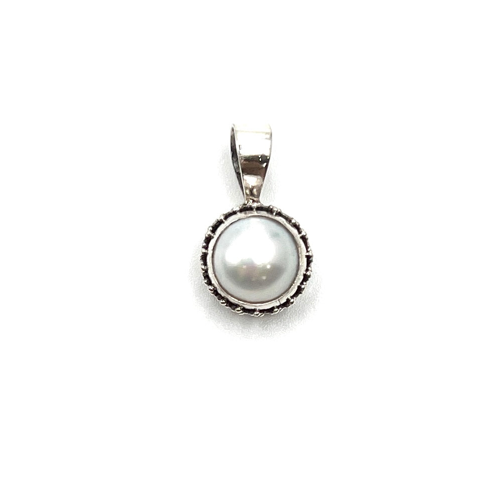 Sterling Silver Pearl Pendants