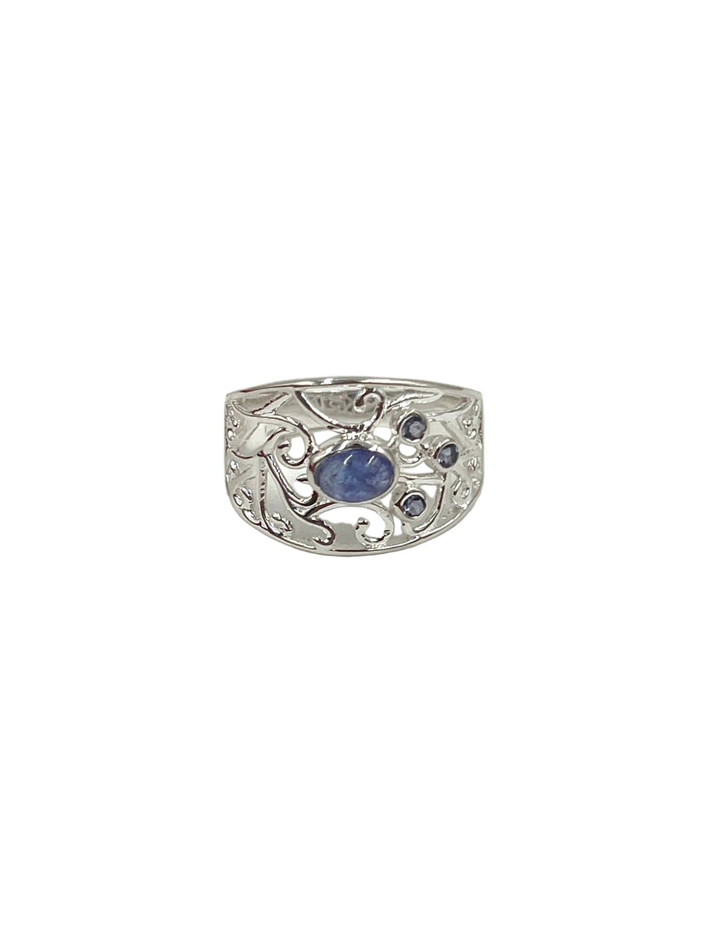 Filigree Tanzanite Ring