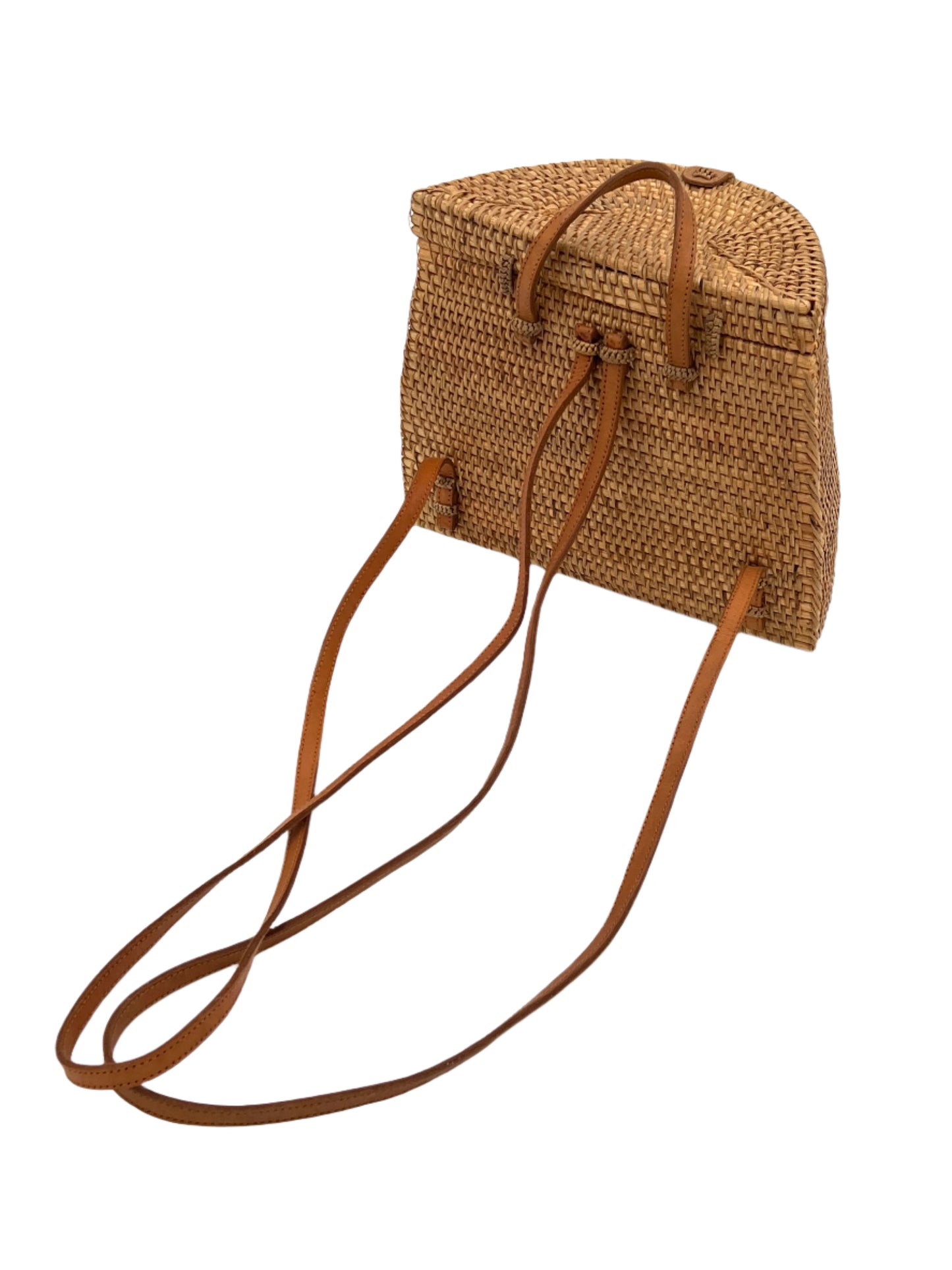 Hand Woven Ada Grass Basket Backpack