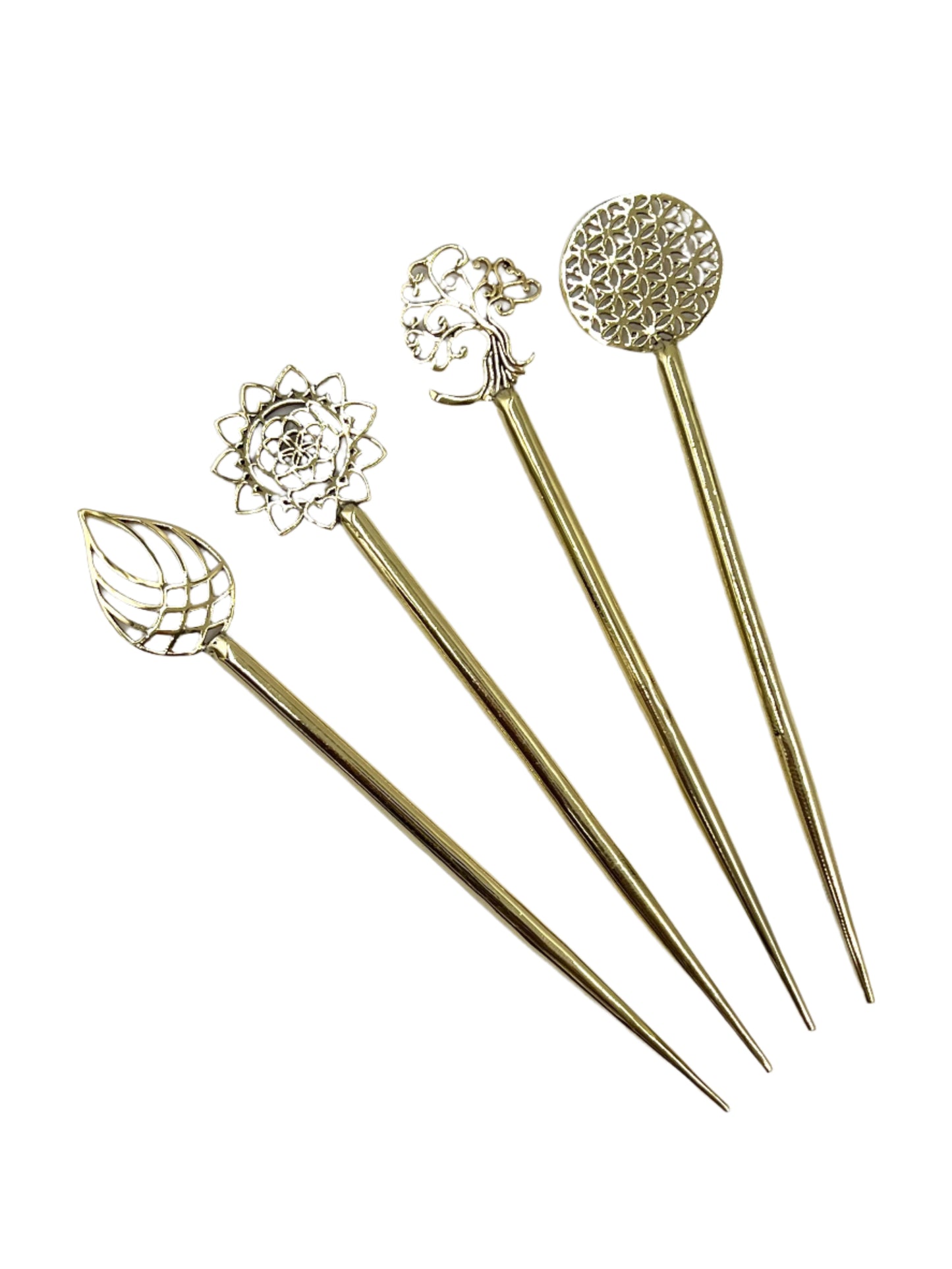 Brass Hair Sticks