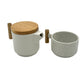 Ceramic Stackable Tea Pot & Cup