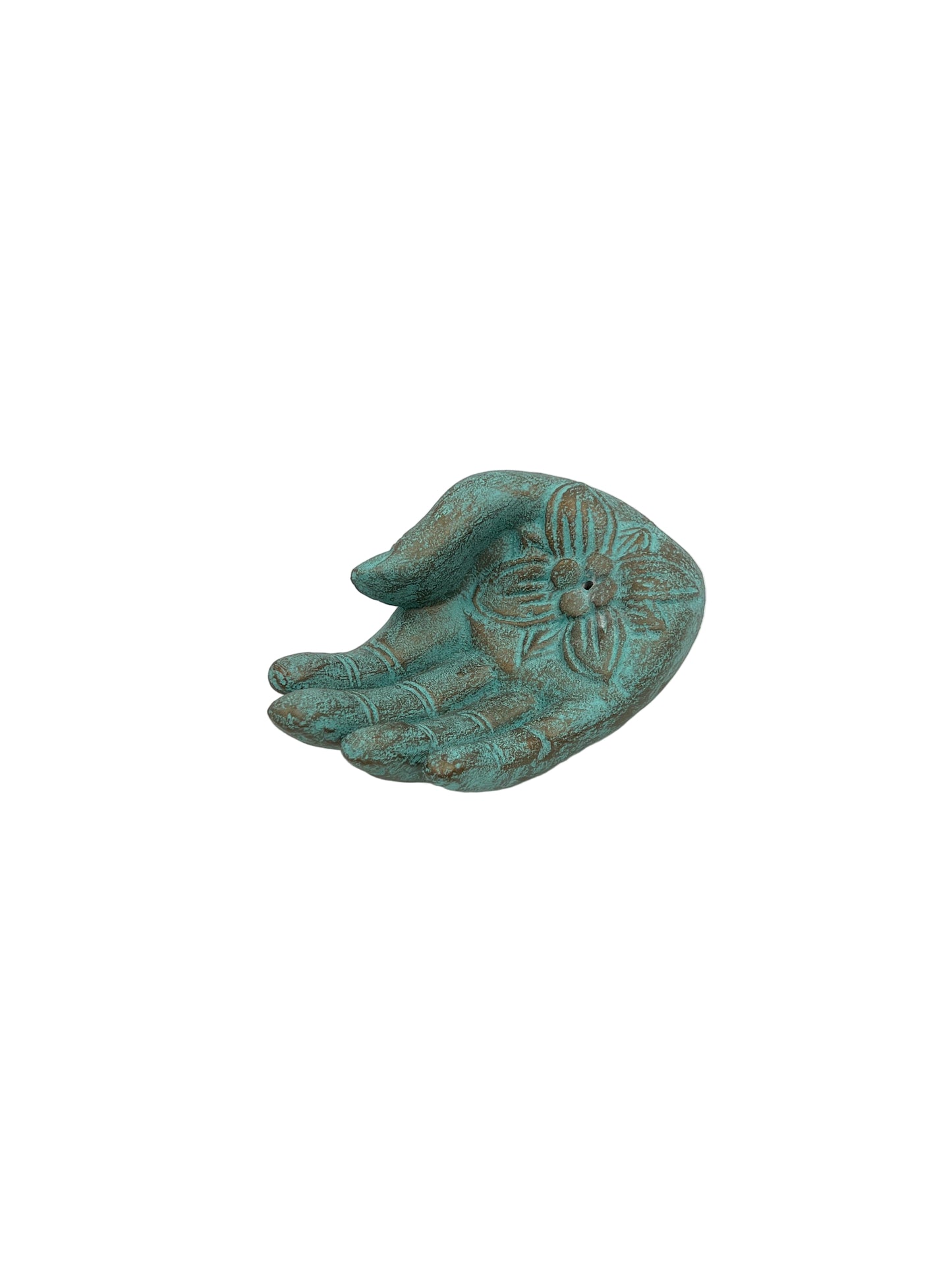 Resin Lotus Hand Incense Burner