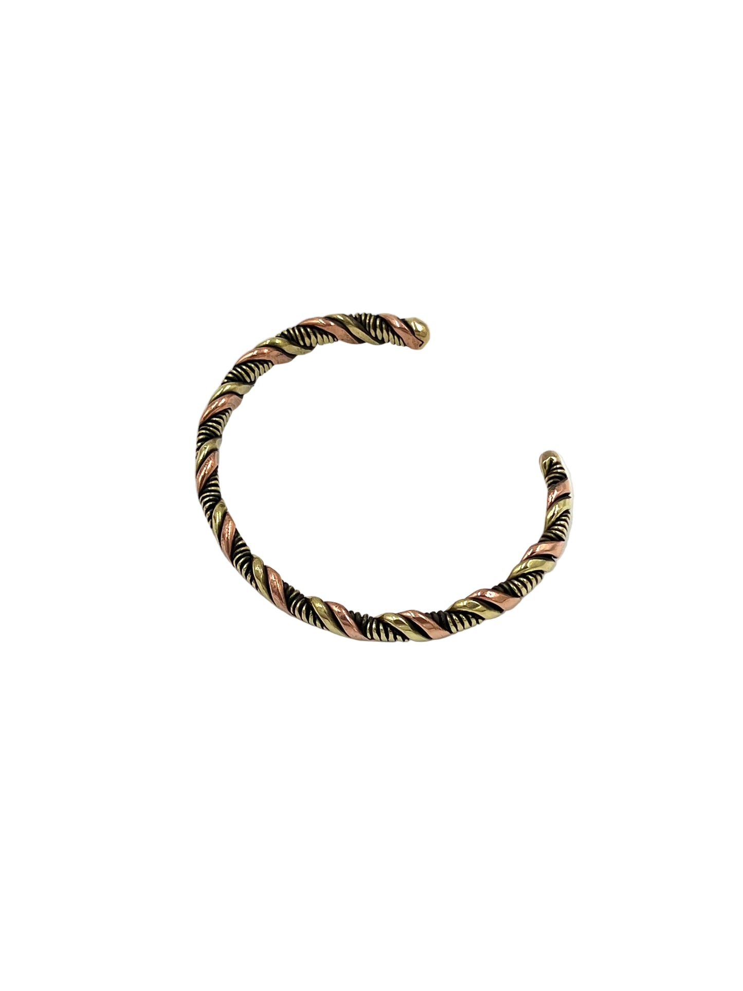 Multi Metal Braided Copper Bracelets