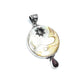 Sterling Silver Mother of Pearl Mermaid Pendants