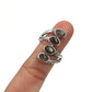 Multi Labradorite Wrap Ring