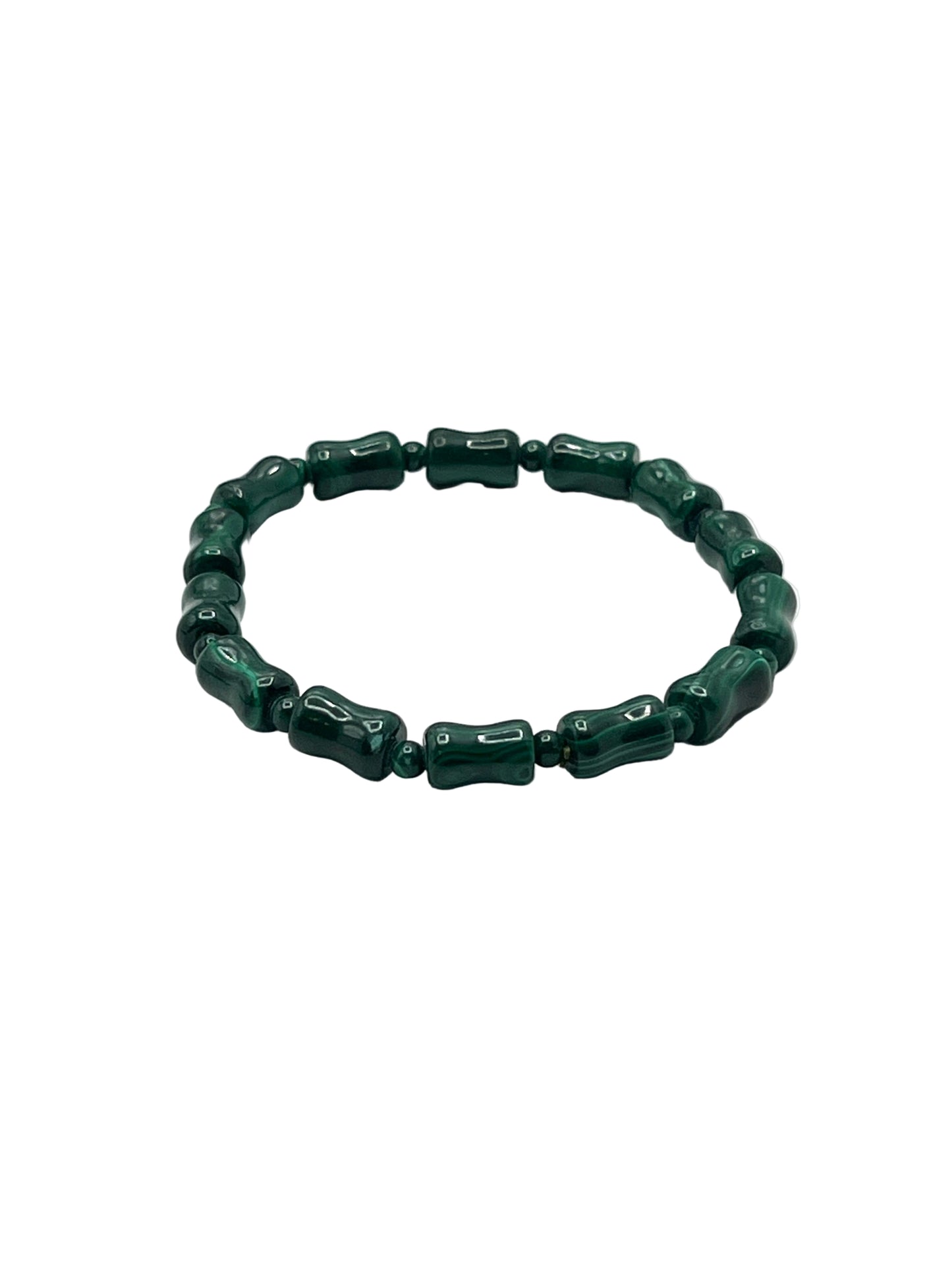 Malachite Bracelets Stretchy Bracelets