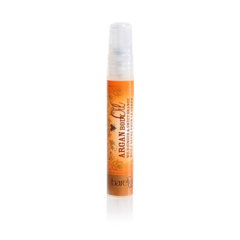 Wild Ginger & Sweet Orange |  Argan Body Oil mini size