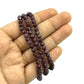 Faceted Ruby Stretchy Bracelets