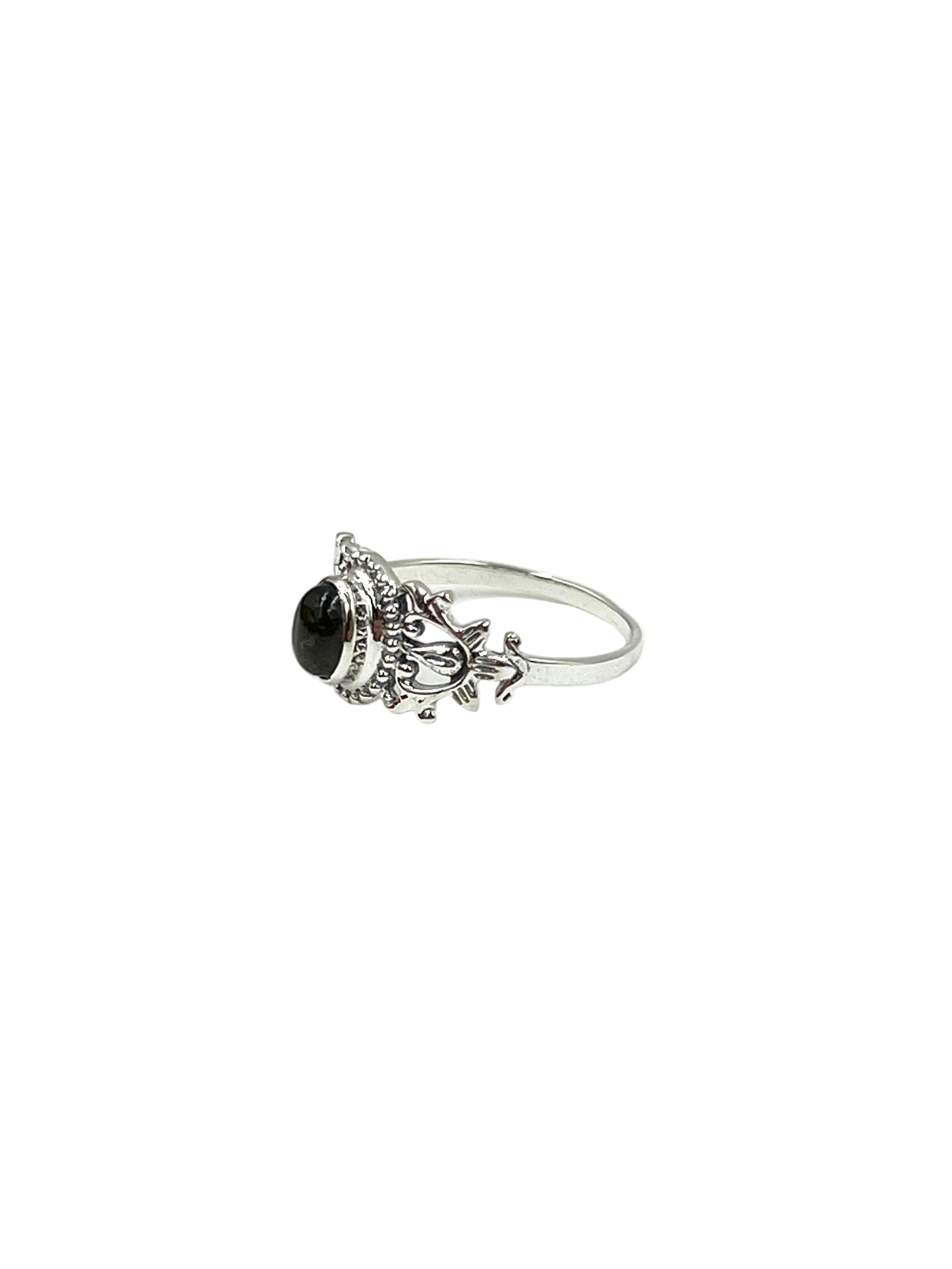 Green Tourmaline Garden Ring